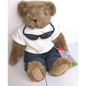Vermont Teddy Bear Company Love Tattoo Jeans Sunglasses 16 in. Jointed W/Tags
